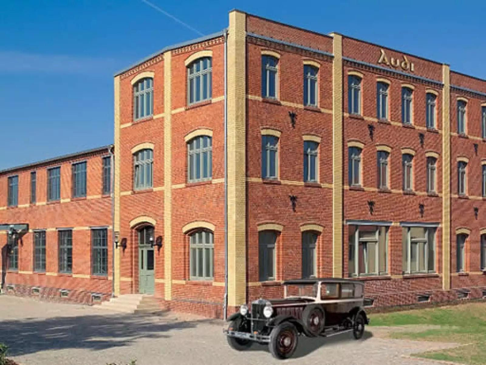 El Museo August Horch, que muestra la historia de Audi, está en el mismo edificio donde se fundo la empresa.