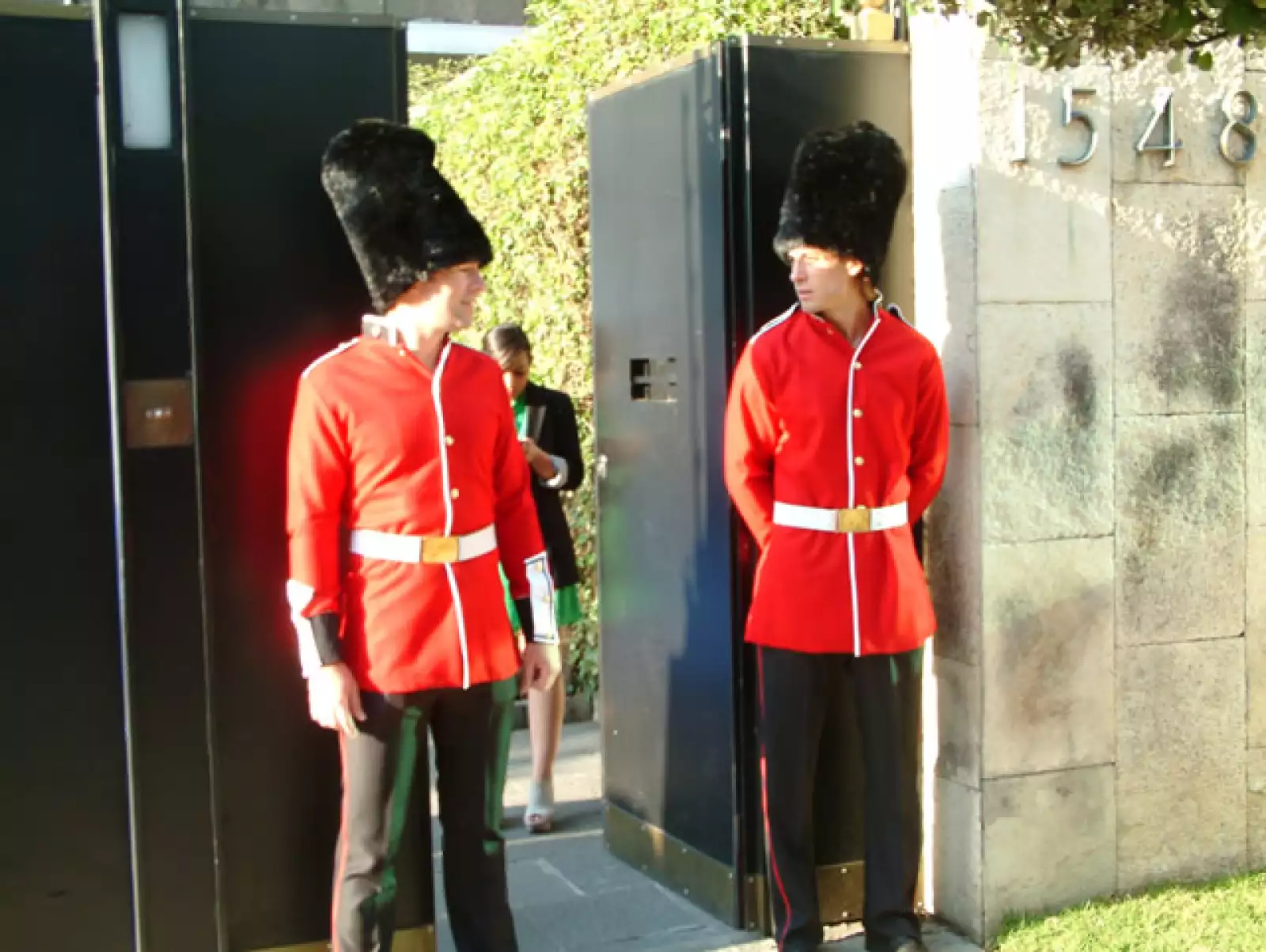 Embajada británica.