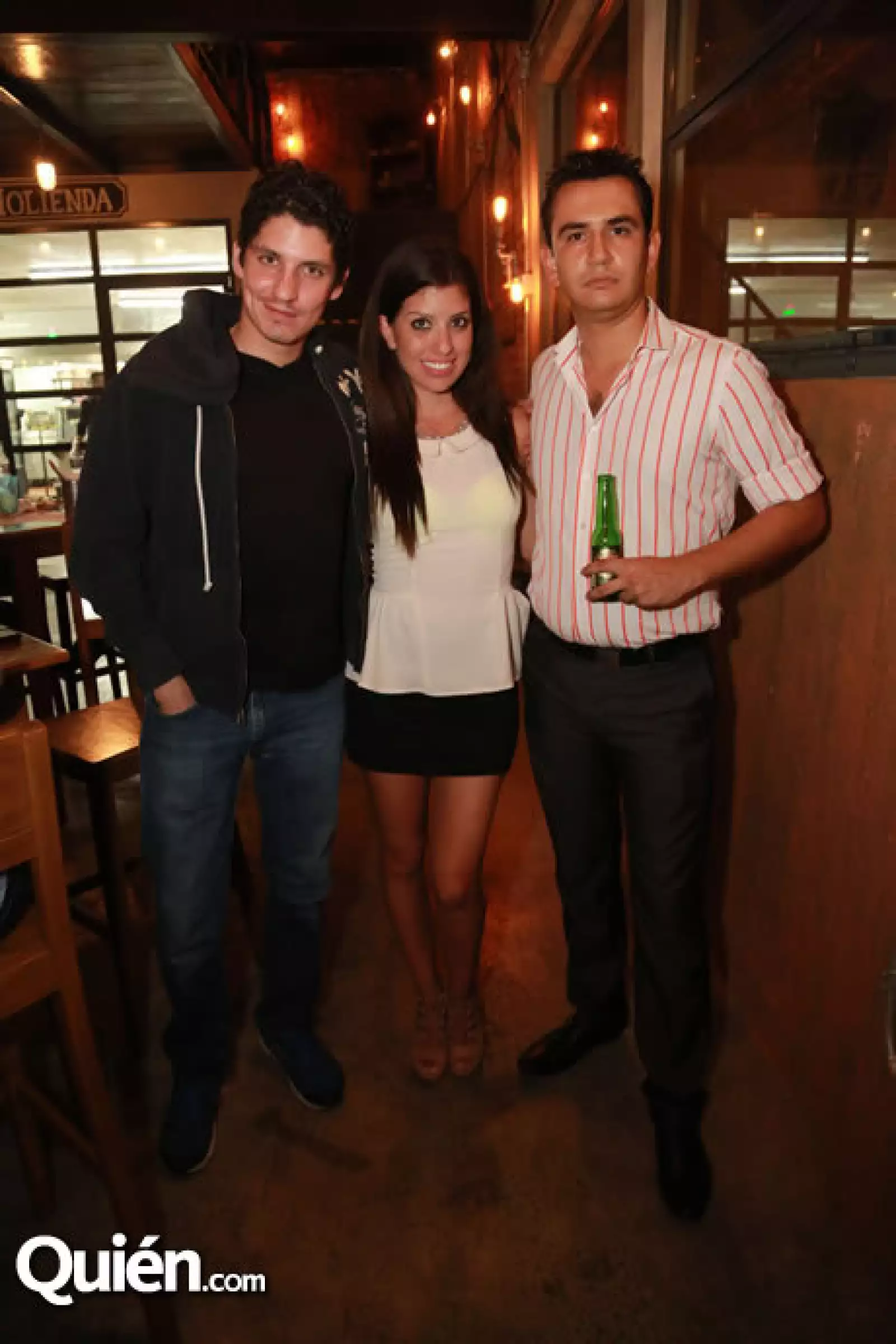 Omar Otero,Andrea Pimentel y Ricardo Herr