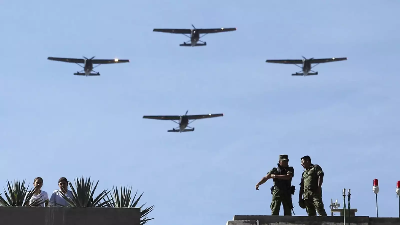 Jalisco, desfile militar