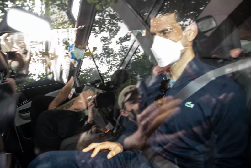 Novak Djokovic Detained In Melbourne As Lawyers Appeal Deportation