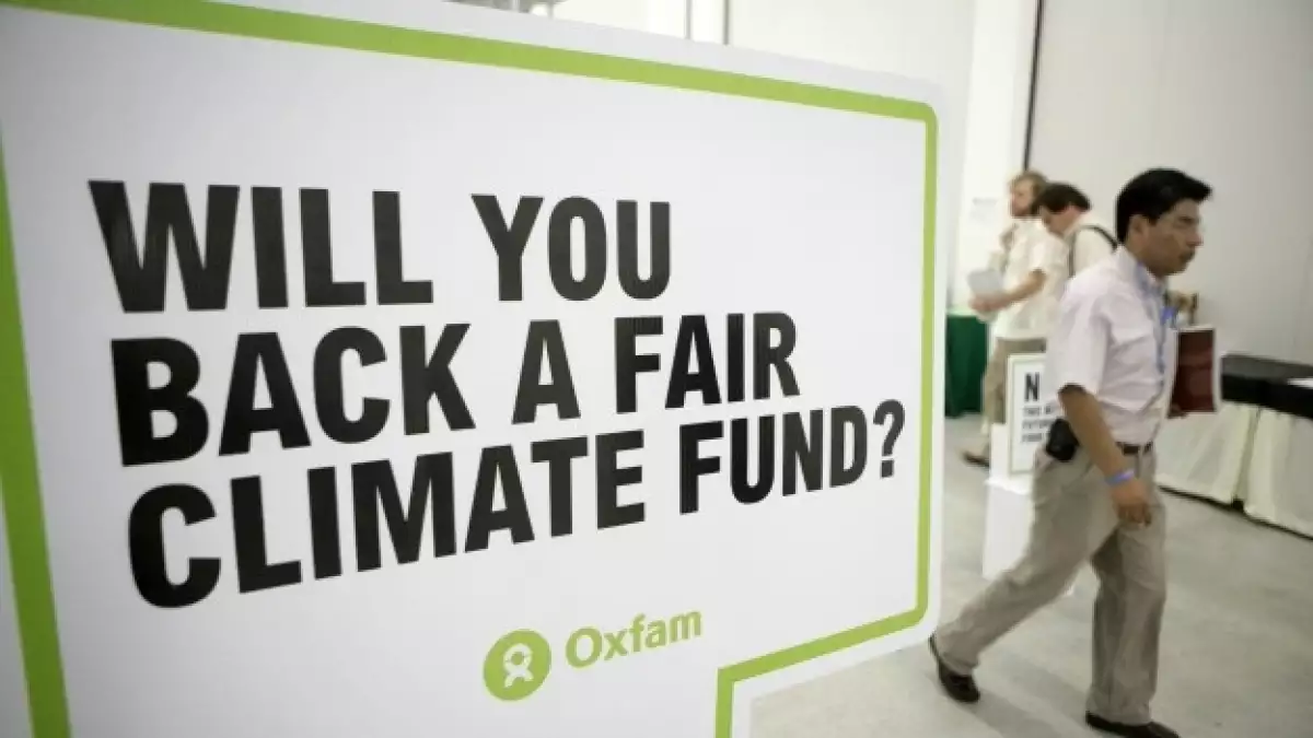 fondo justo cambio climatico oxfam
