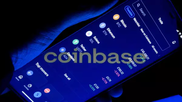 (Fotografía temática de Coinbase y Criptomonedas)
