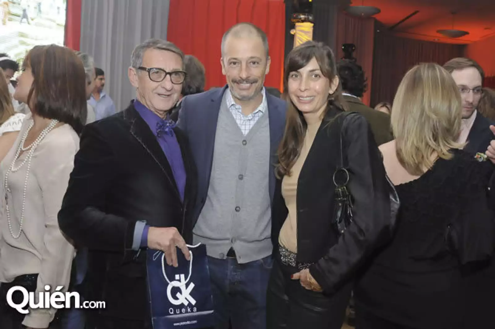 Luis Adelantado, Julio Madrazo y Patricia Martín