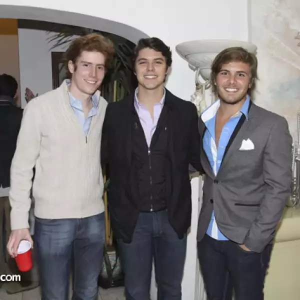 Andrés de Oyarzabal, Bruno Rosas y Moy Sánchez