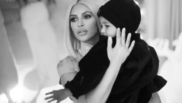 Kim Kardashian y Saint West