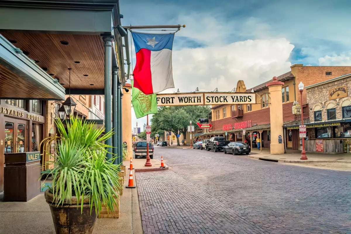 Calle en Texas