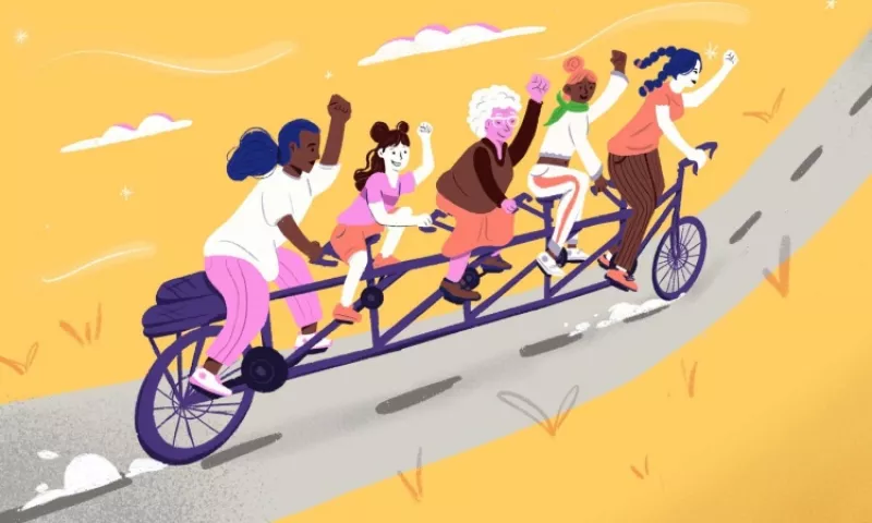 Las mujeres ganan terreno en las calles gracias a sus bicicletas