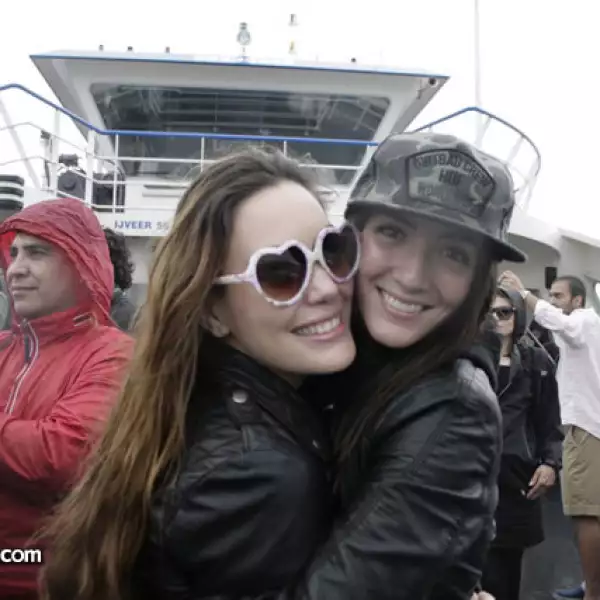 Carla Medina y Erérndira Ibarra.
