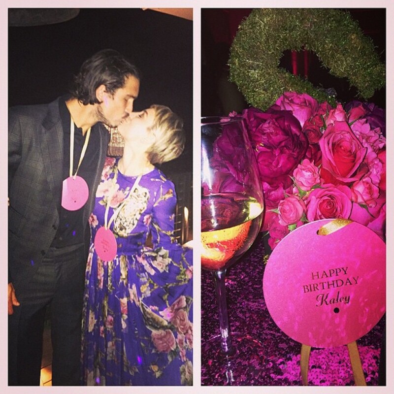 La actriz fue sorprendida por su esposo Ryan Sweeting quien le adelantó su fiesta de cumpleaños.