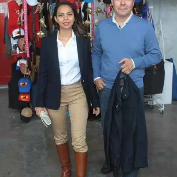 Margarit Bailón y Carlos Triana
