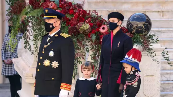 Príncipe Alberto II, princesa Charlene, Gabriella y Jacques