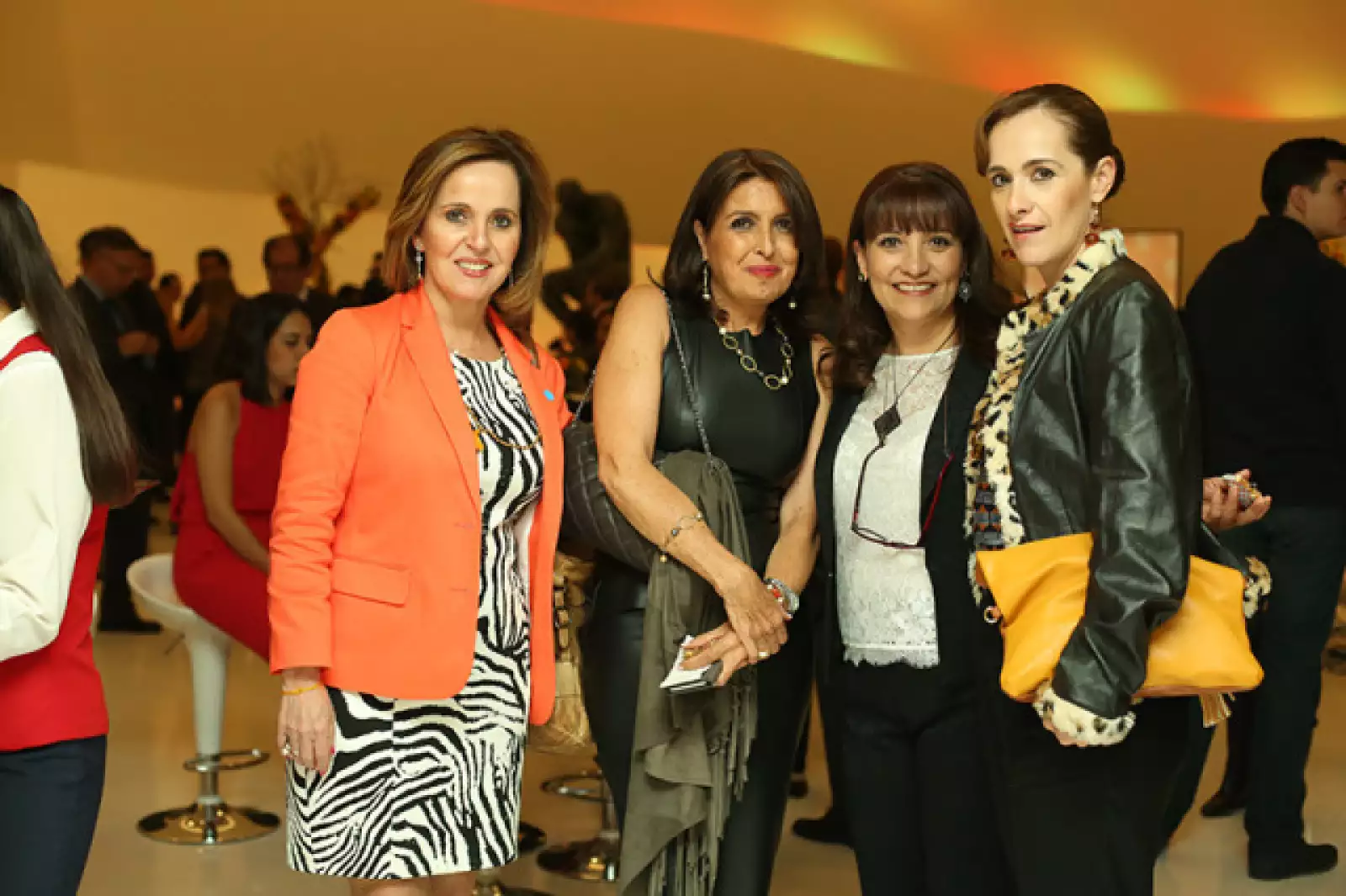 Pilar Fenández, Carolina Silva, Rocío de Santiago e Irasema Acevedo
