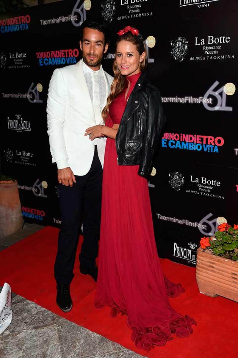 Siempre impecables, la pareja llamó la atención en Italia.
