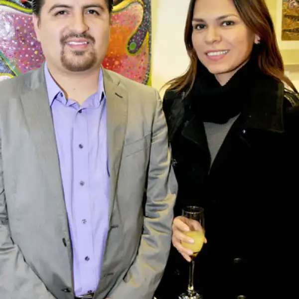 Claudio Rojas y Carolina Orachea