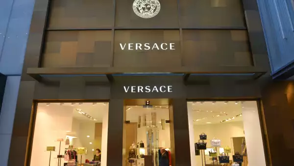Versace boutique on the Canton Road, Tsim Sha Tsui