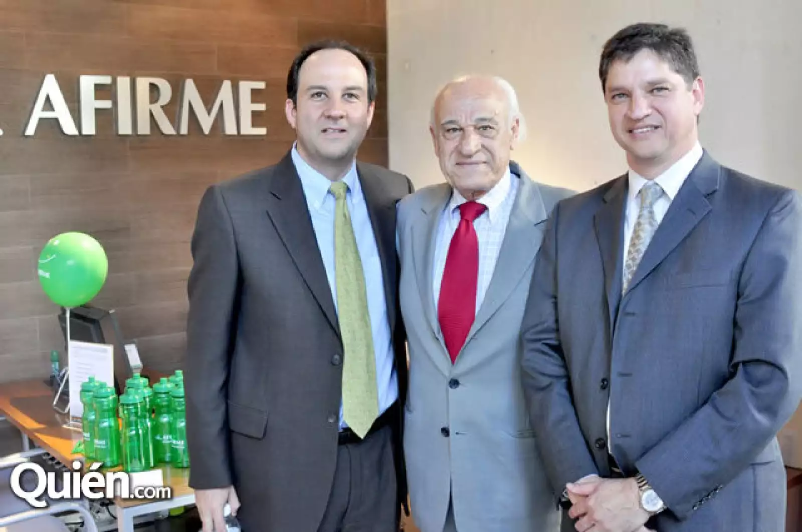 Arturo Gutiérrez, Salvatore Sabella y Martín Carbajal