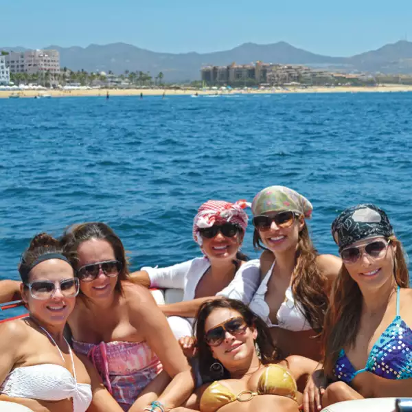 Las amigas se consintieron con momentos agradables en el Spa.