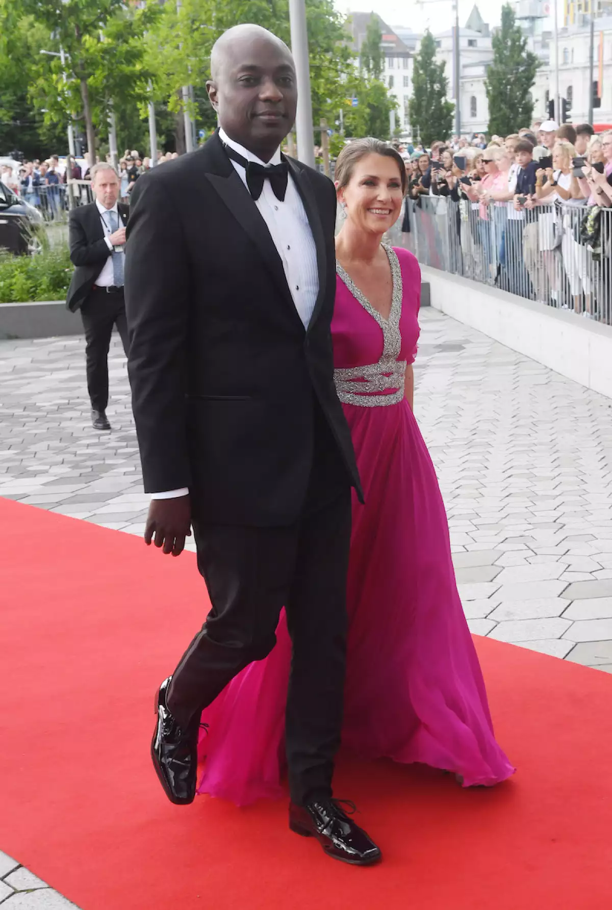 Princesa Marta Luis de Noruega y su prometido Durek Verrett