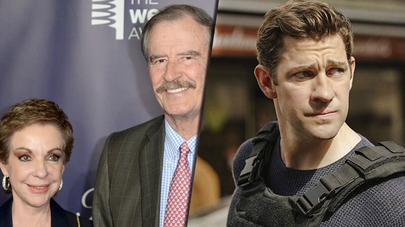 Marta Sahagún y Vicente Fox en 'Jack Ryan'