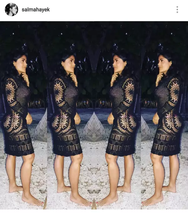 Salma Hayek vestido
