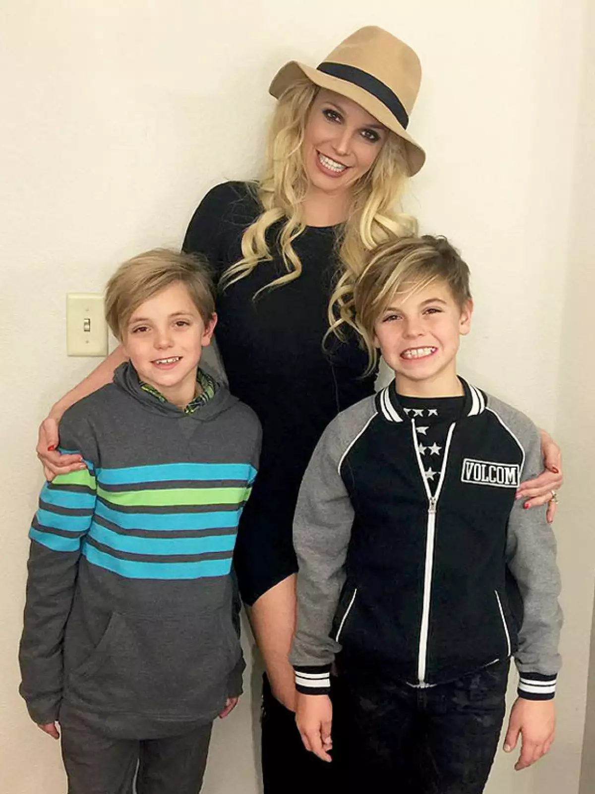 Britney tuvo dos hijos con su ex esposo, Kevin Federline.
