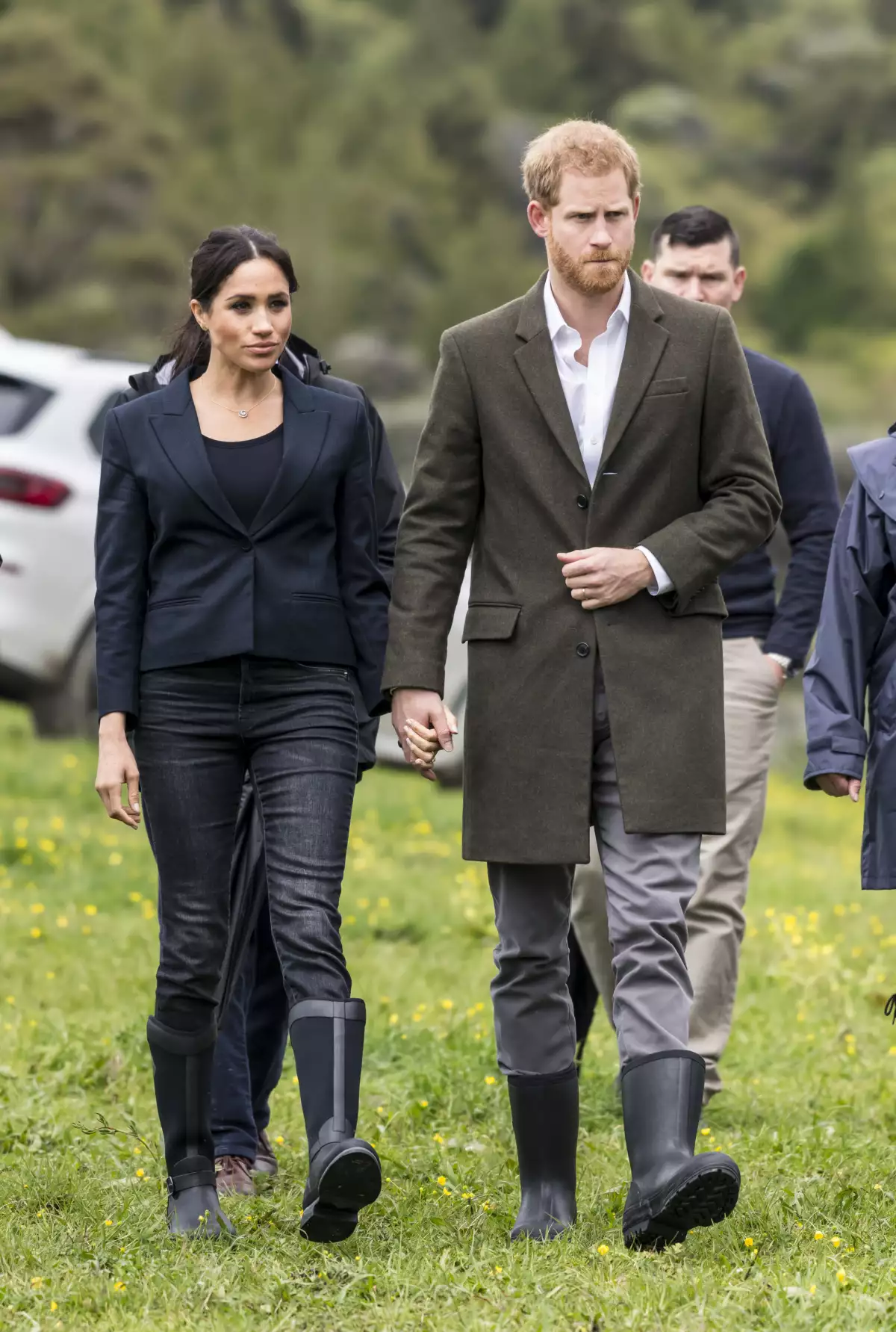Meghan Markle y el príncipe Harry 
