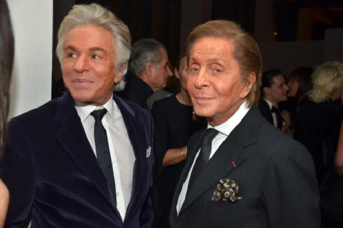 Valentino, el diseñador del vestido de Tatiana y posible invitado a la boda por su cercana relación a la familia real.