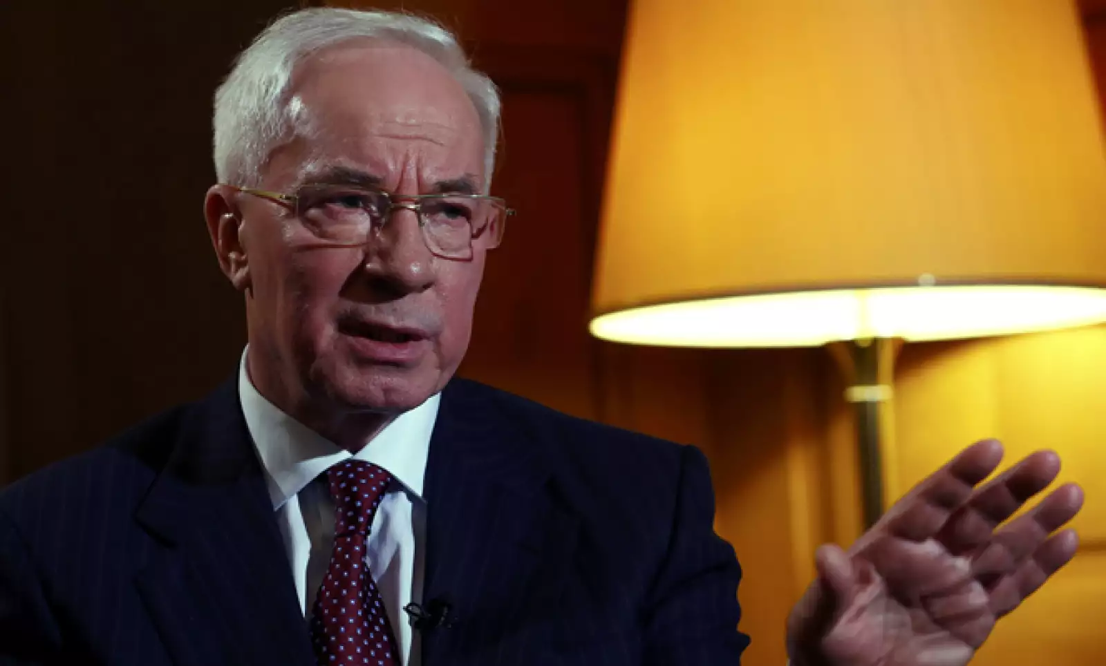 El primer ministro de Ucrania.