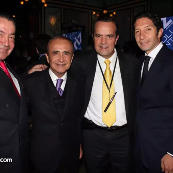 Manuel Somoza, Pedro Ferriz de Con, Roberto Cabrera y Juan Musi