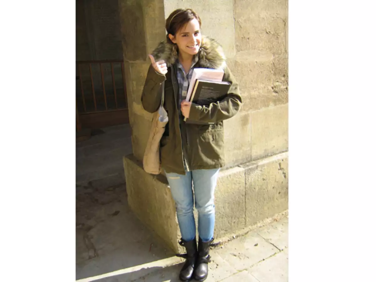 La actriz británica inició clases en la prestigiosa universidad.