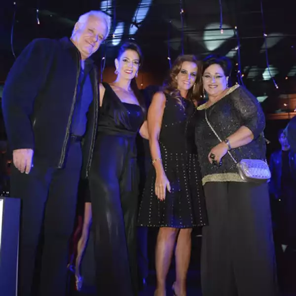 Jaime y Miriam Atri con Lilian Helfon y Diana Hilu