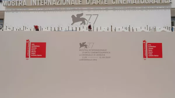 Preparation At The 77th Venice Film Festival