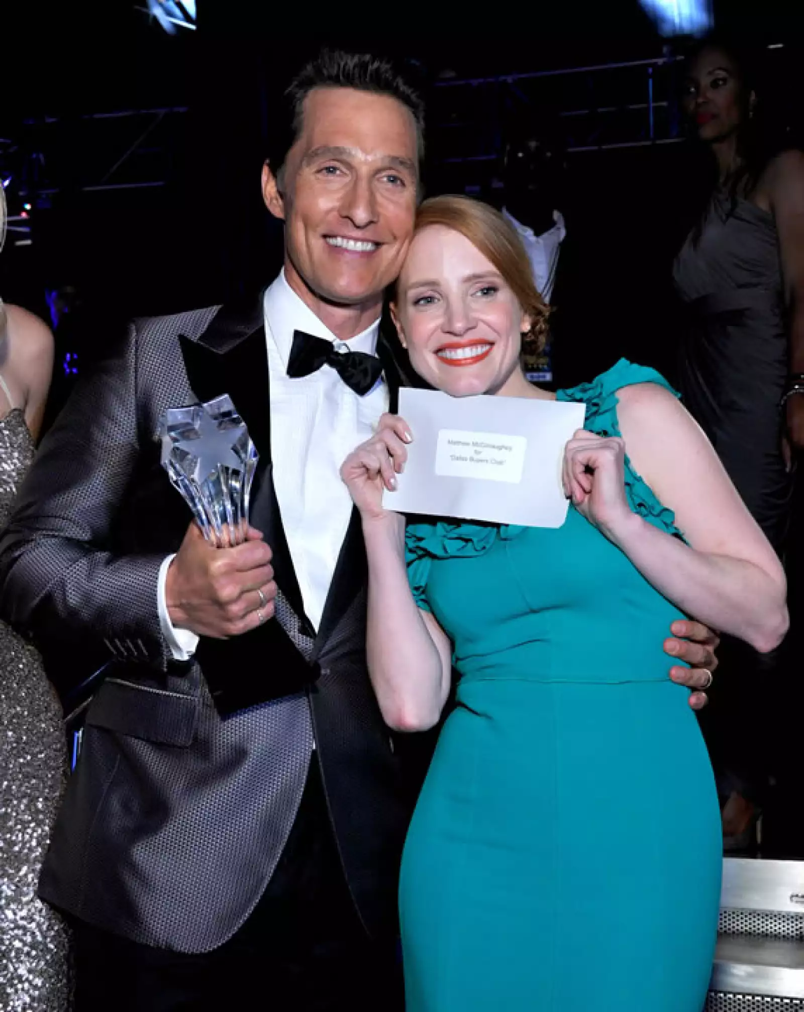 Matthew McConaghey y Jessica Chastain.