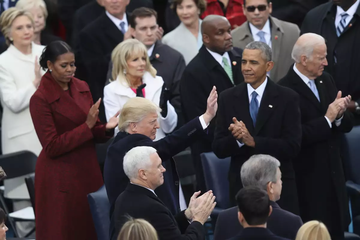 Donald Trump y Barack Obama, el adiós