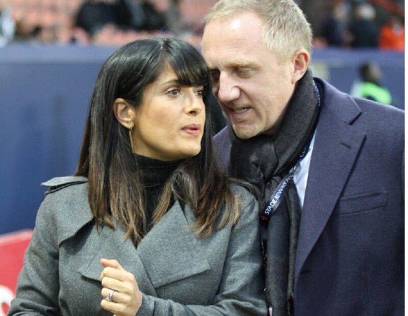 Salma Hayek y Francois-Henri Pinault
