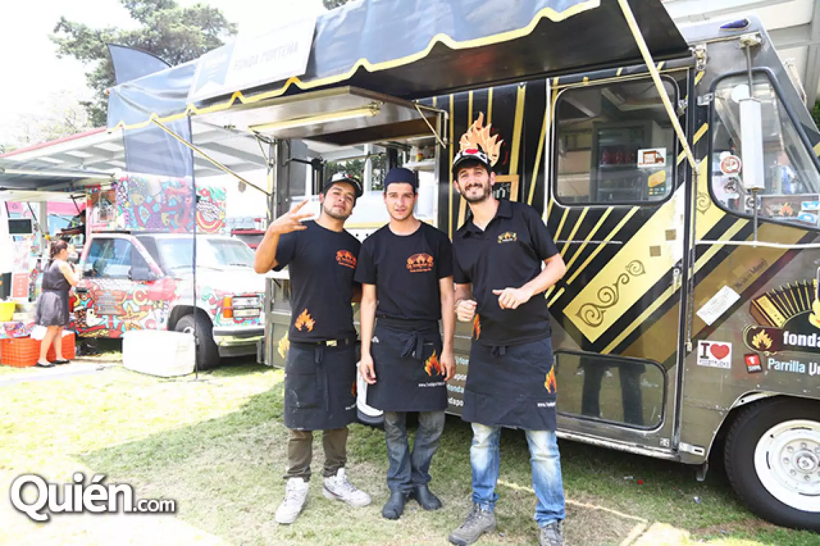 Christian Adame, Eduardo Zepeda y Jonathan Margolis