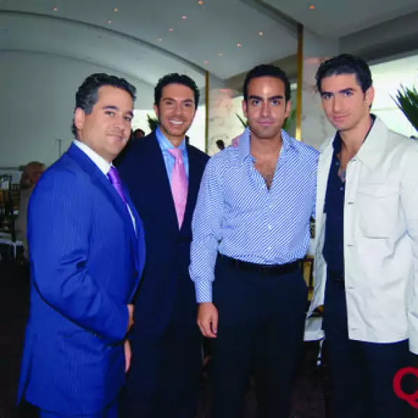 Frankie Aboumrad, Luis Felipe Aboumrad, Tony Bachalani, Rolando Cassis