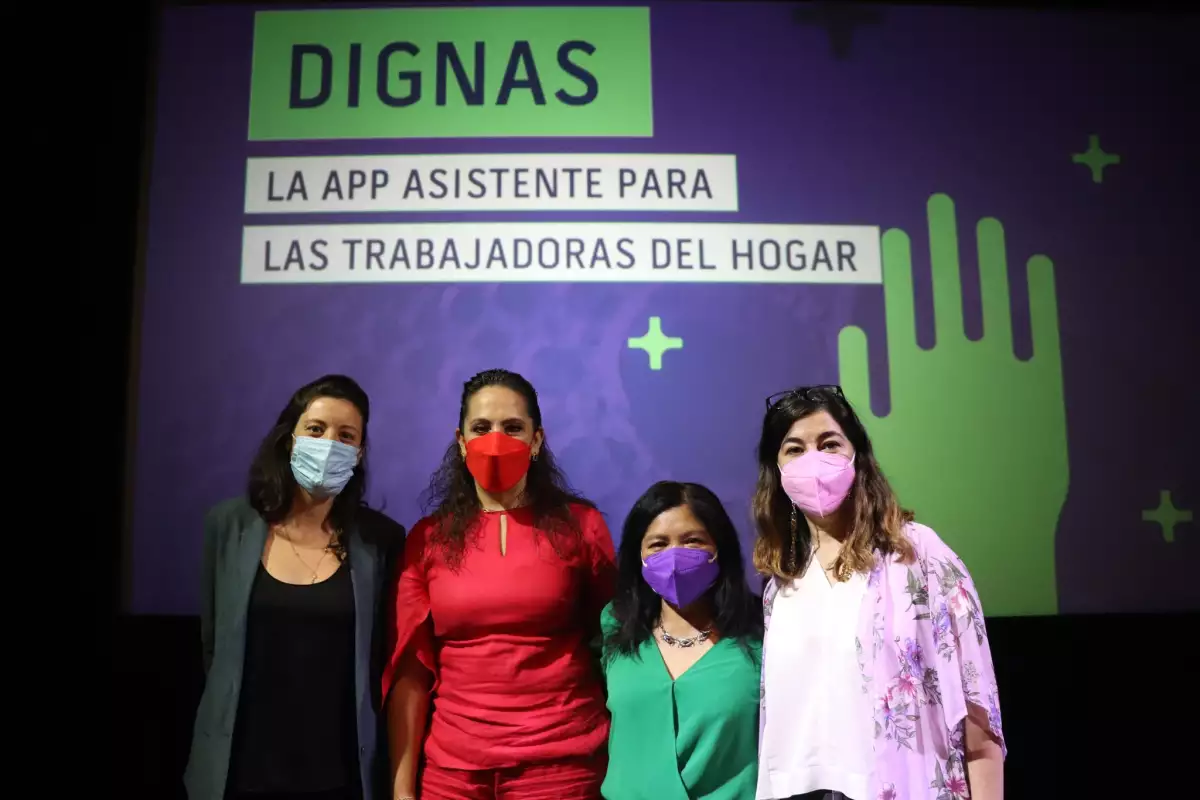 Dignas, la aplicación para trabajdoras del hogar