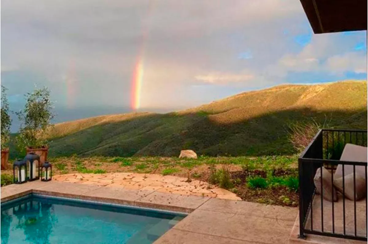 Esta fue la imagen con la que Caitlyn acompañó la primera entrada de su blog.