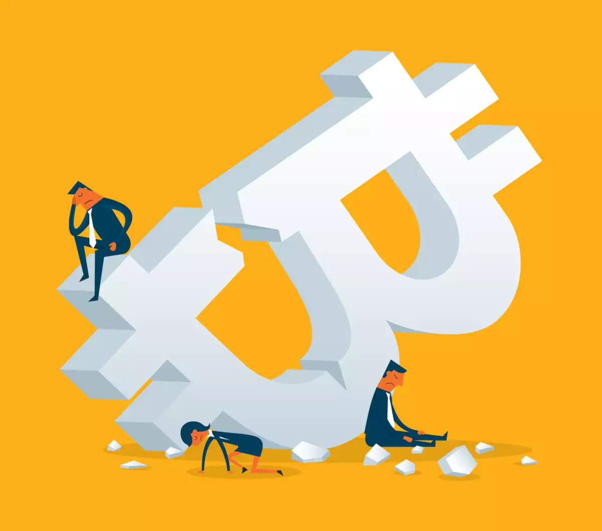 bitcoin a la baja