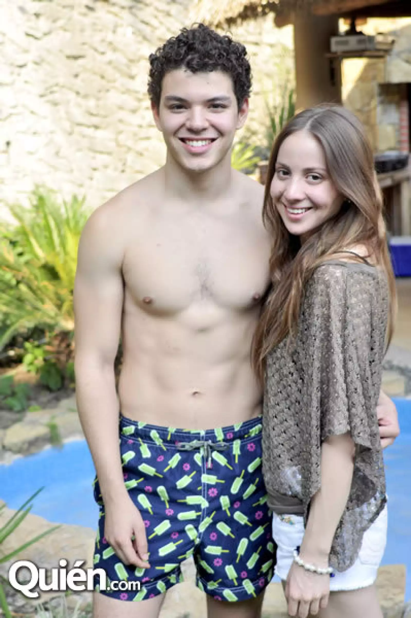 David Nañez y Mariana Valdéz