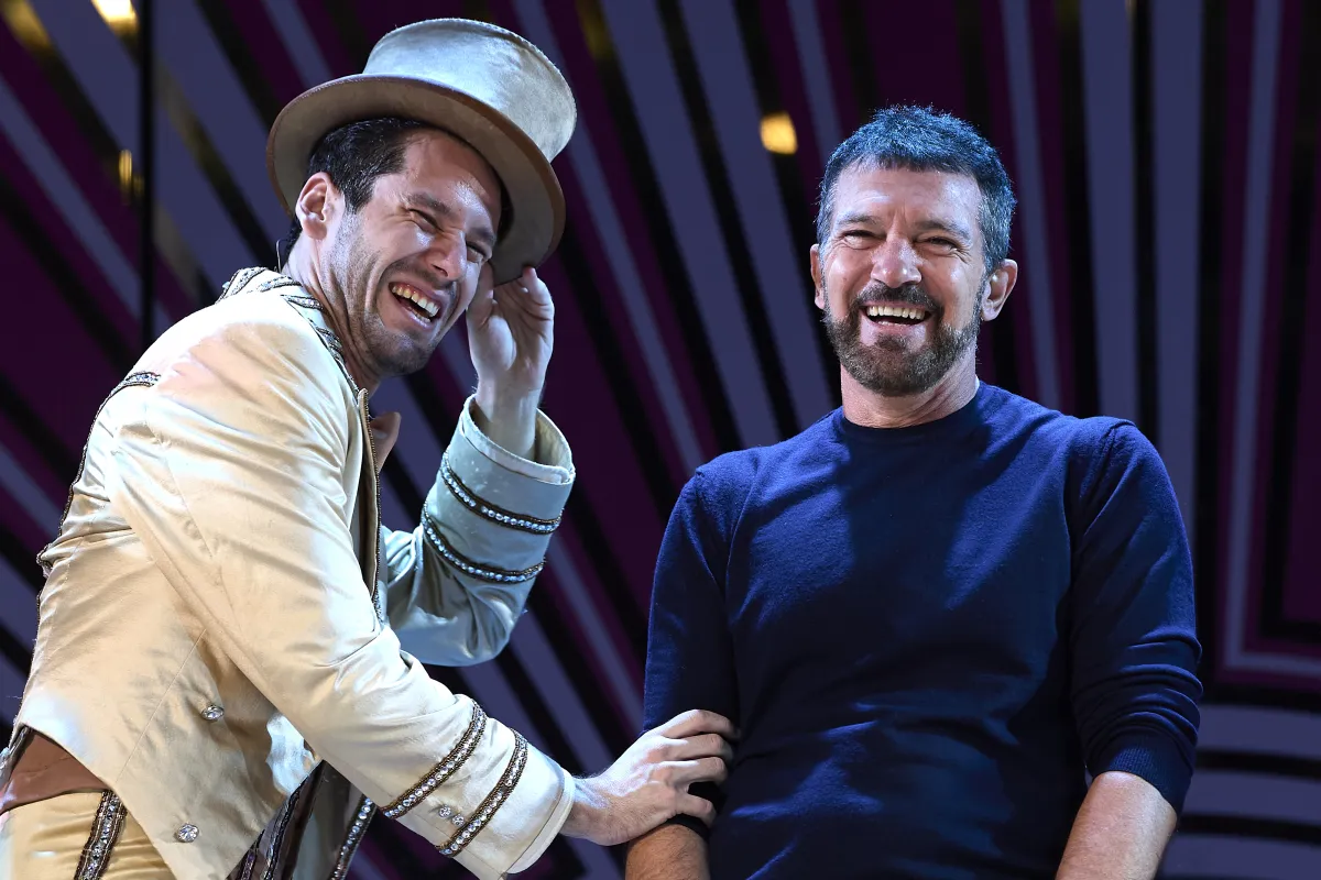 Antonio Banderas presents "A Chorus Line" In Madrid