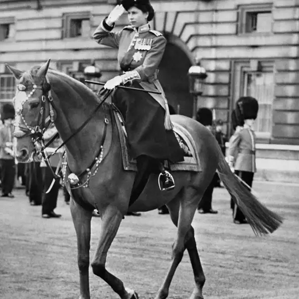BRITAIN-ELIZABETH II-TROOPING THE COLOUR