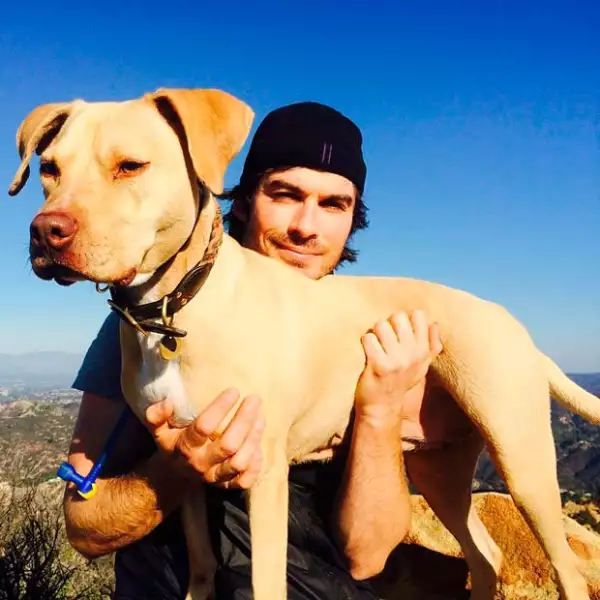 Ahora tienen a un miembro más en la familia, al perro de Nikki, Enzo.