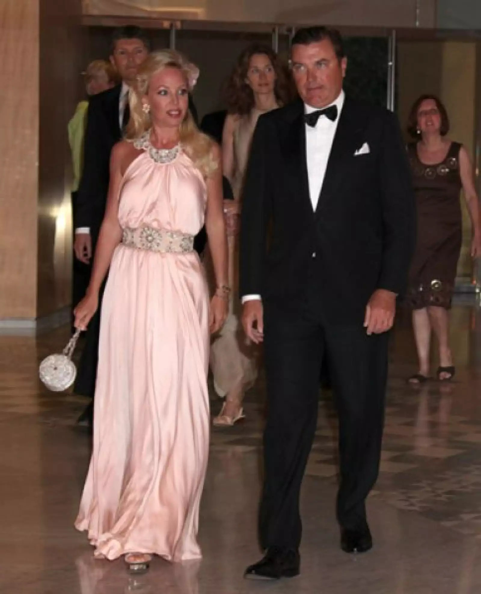 Los Príncipes de Boubon Sicilia también evidenciaron su elegancia.