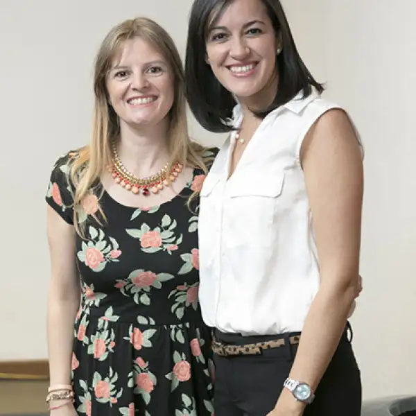 Gabriela Baigts y Marilu Rozada