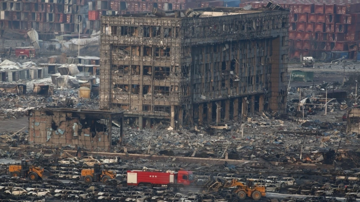 china explosion
