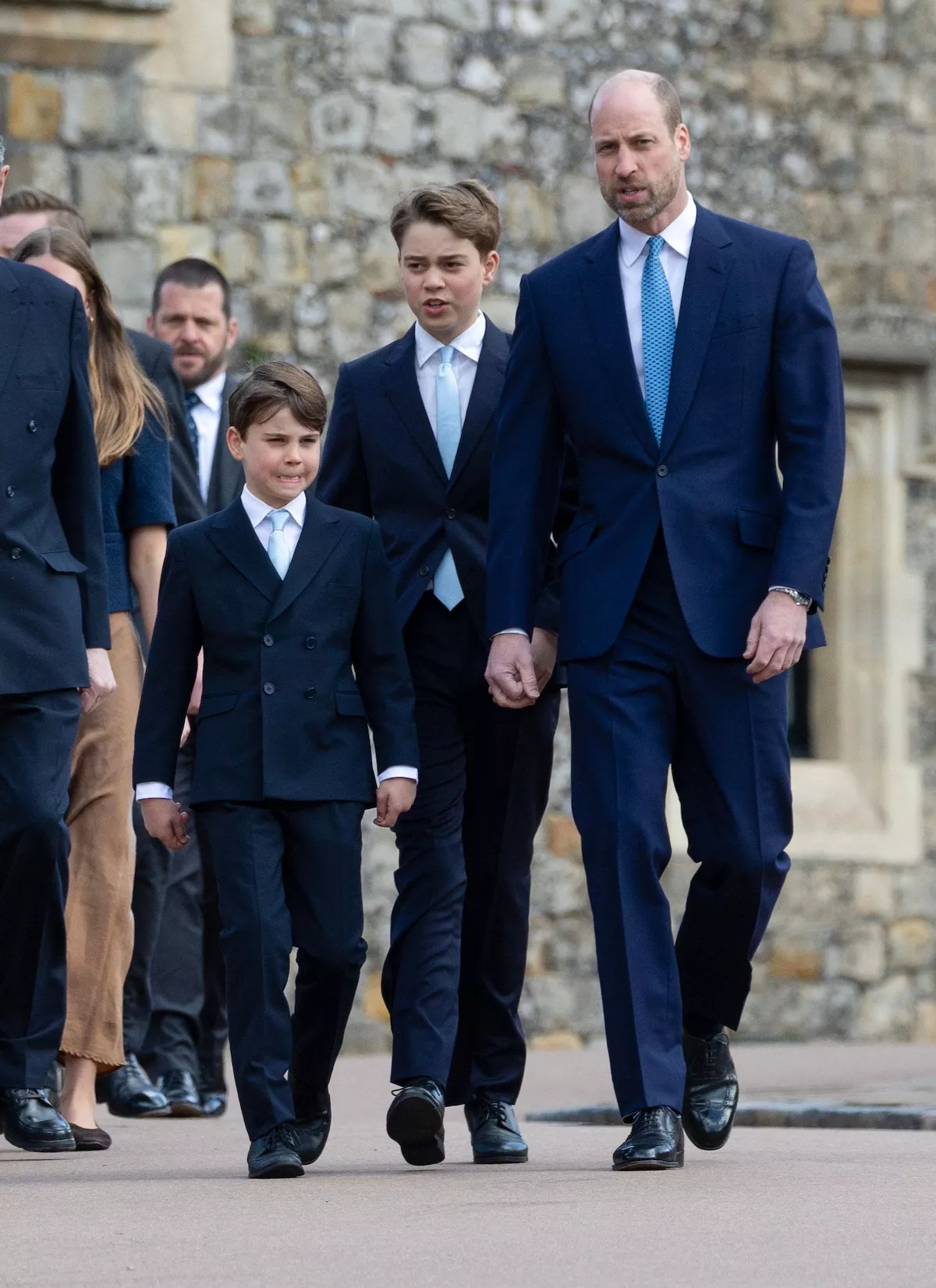 Royal Family attend Easter Service at Windsor Castle, UK - 05 Apr 2026