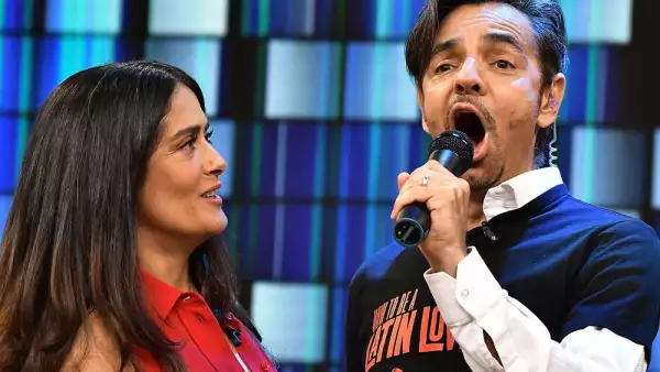 Salma Hayek y Eugenio Derbez